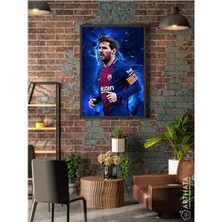 Постер, плакат интерьерный 40x60см - Lionel Messi