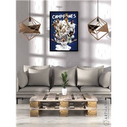 Постер, плакат интерьерный 40x60см - Real Madrid