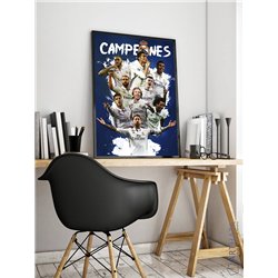 Постер, плакат интерьерный 40x60см - Real Madrid