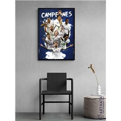 Постер, плакат интерьерный 40x60см - Real Madrid