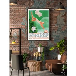Постер, плакат интерьерный 40x60см - Pullman