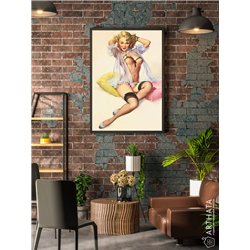 Постер, плакат интерьерный 40x60см - Pin-up Girl