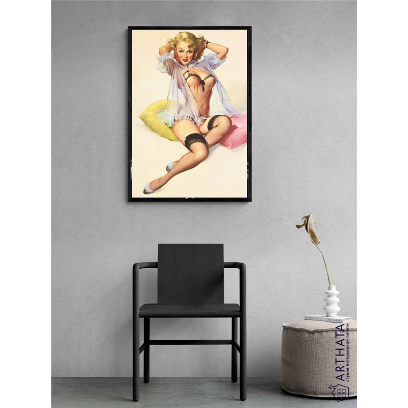 Постер, плакат интерьерный 40x60см - Pin-up Girl