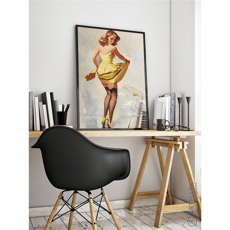 Постер, плакат интерьерный 40x60см - Pin-up Girl