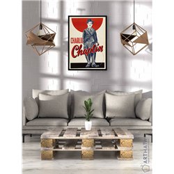 Постер, плакат интерьерный 40x60см - Charlie Chaplin