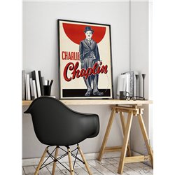 Постер, плакат интерьерный 40x60см - Charlie Chaplin