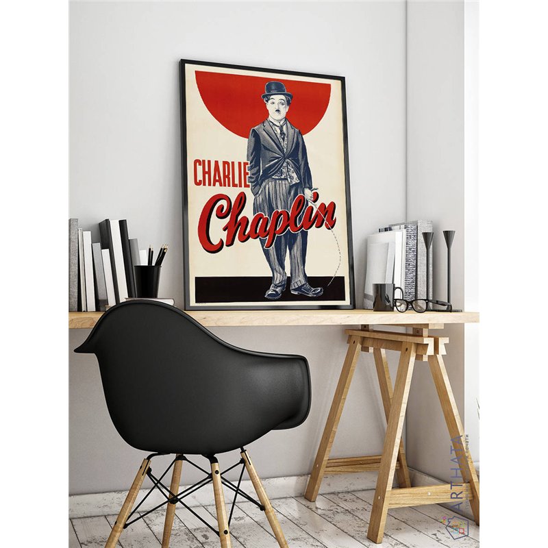 Постер, плакат интерьерный 40x60см - Charlie Chaplin