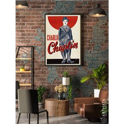 Постер, плакат интерьерный 40x60см - Charlie Chaplin