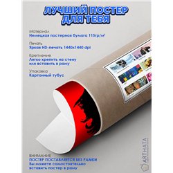 Постер, плакат интерьерный 40x60см - Che Guevara