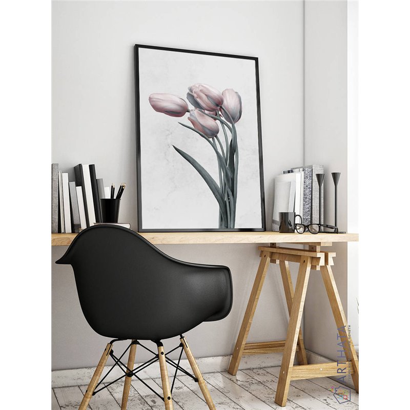 Постер, плакат интерьерный 40x60см - Tulips