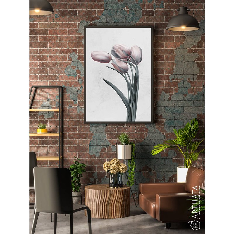 Постер, плакат интерьерный 40x60см - Tulips