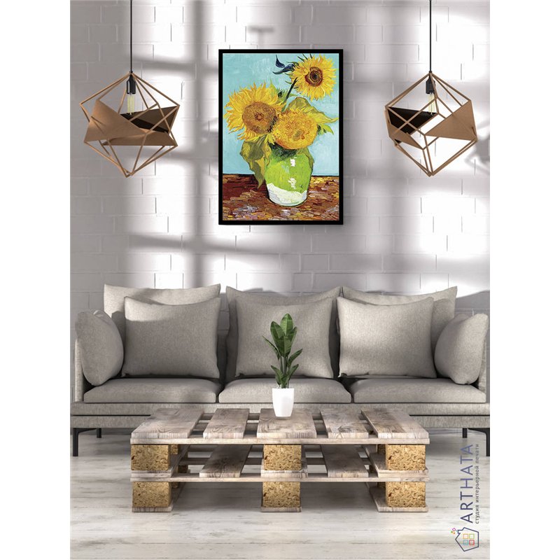 Постер, плакат интерьерный 40x60см - Van Gogh