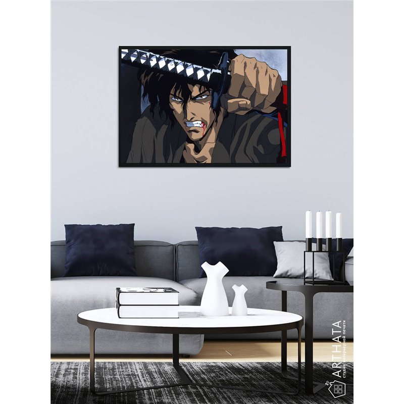 Постер, плакат интерьерный 40x60см - Ninja Scroll