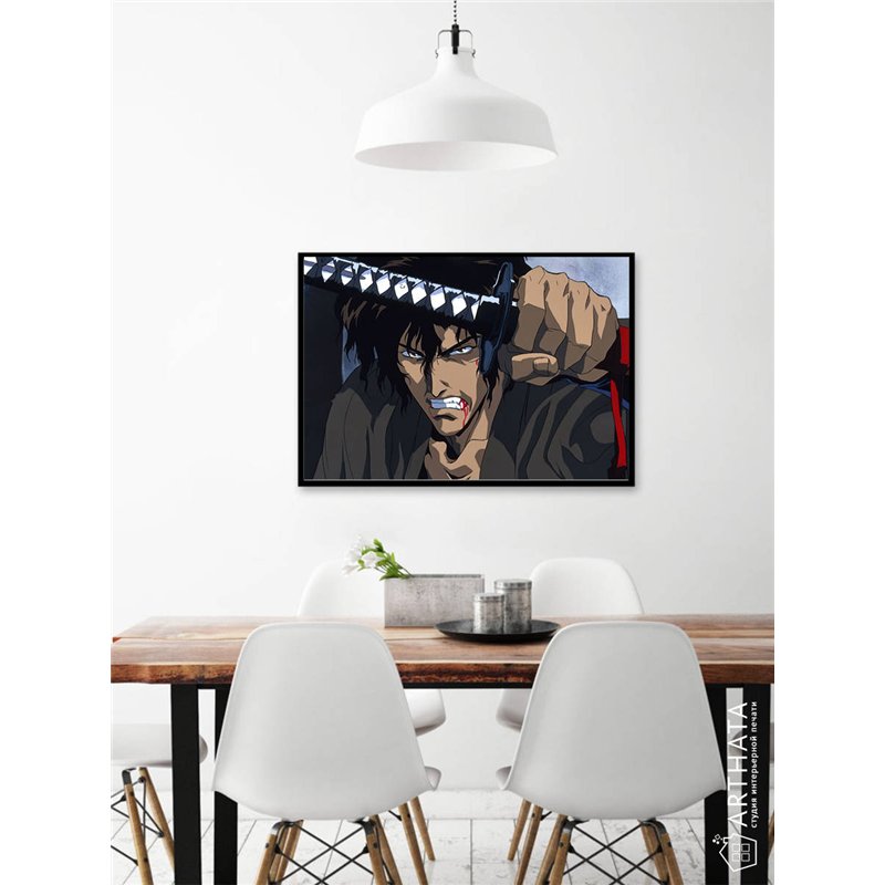 Постер, плакат интерьерный 40x60см - Ninja Scroll