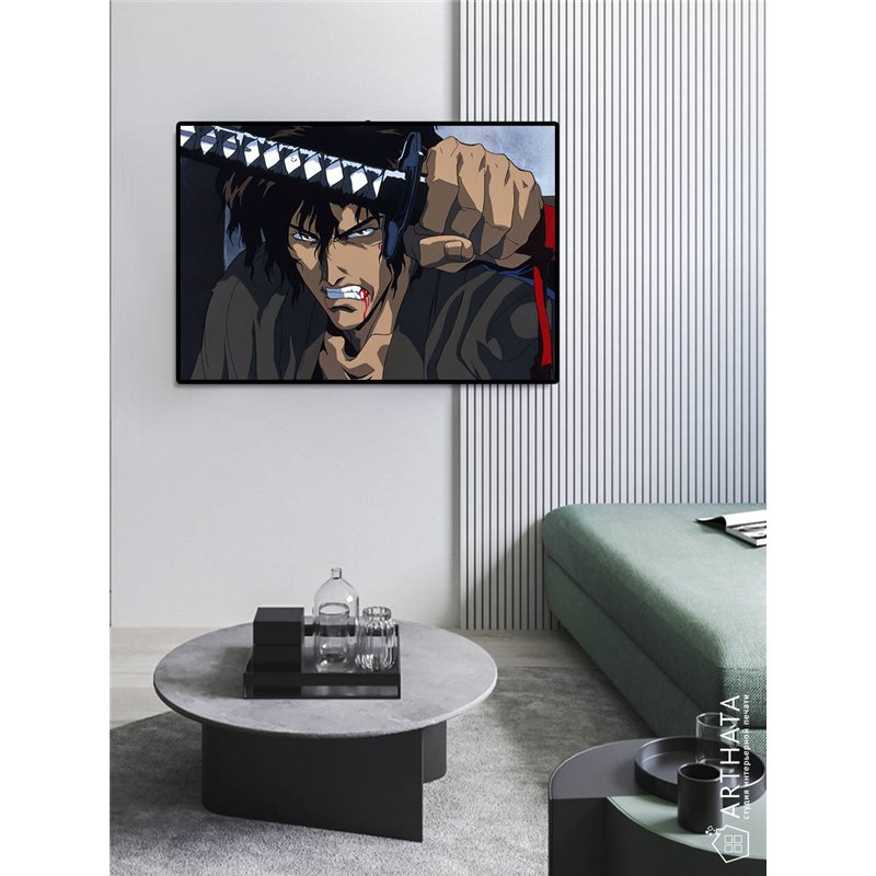 Постер, плакат интерьерный 40x60см - Ninja Scroll