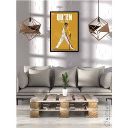 Постер, плакат интерьерный 40x60см - Freddie Mercury