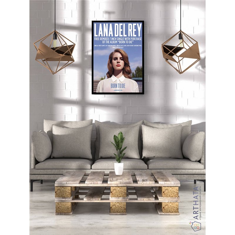 Постер, плакат интерьерный 40x60см - Lana Del Rey