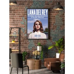 Постер, плакат интерьерный 40x60см - Lana Del Rey