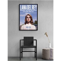 Постер, плакат интерьерный 40x60см - Lana Del Rey