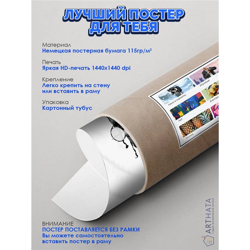Постер, плакат интерьерный 40x60см - ASAP Rocky Dior