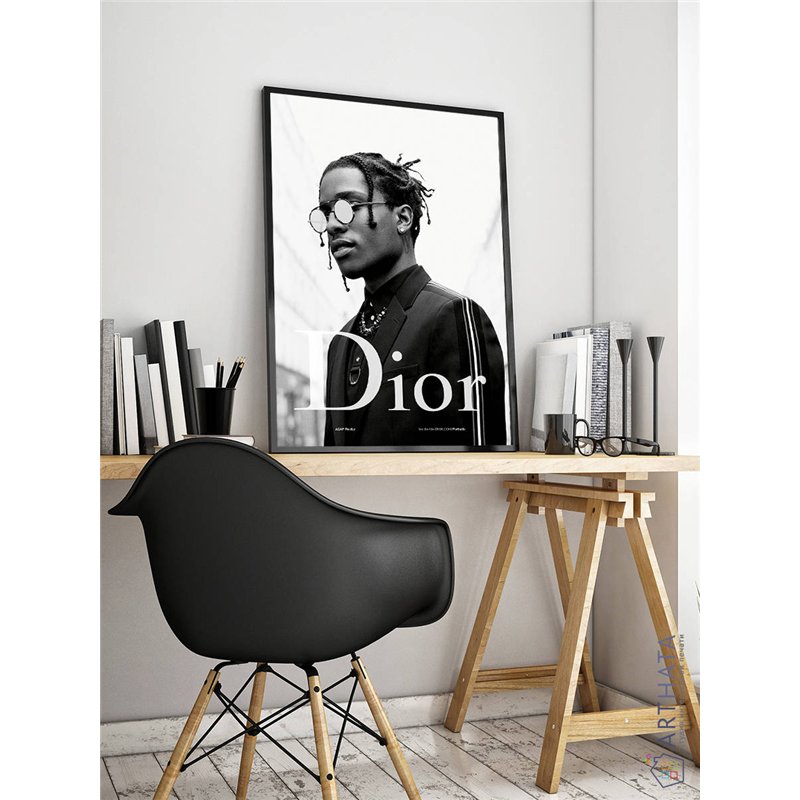 Постер, плакат интерьерный 40x60см - ASAP Rocky Dior