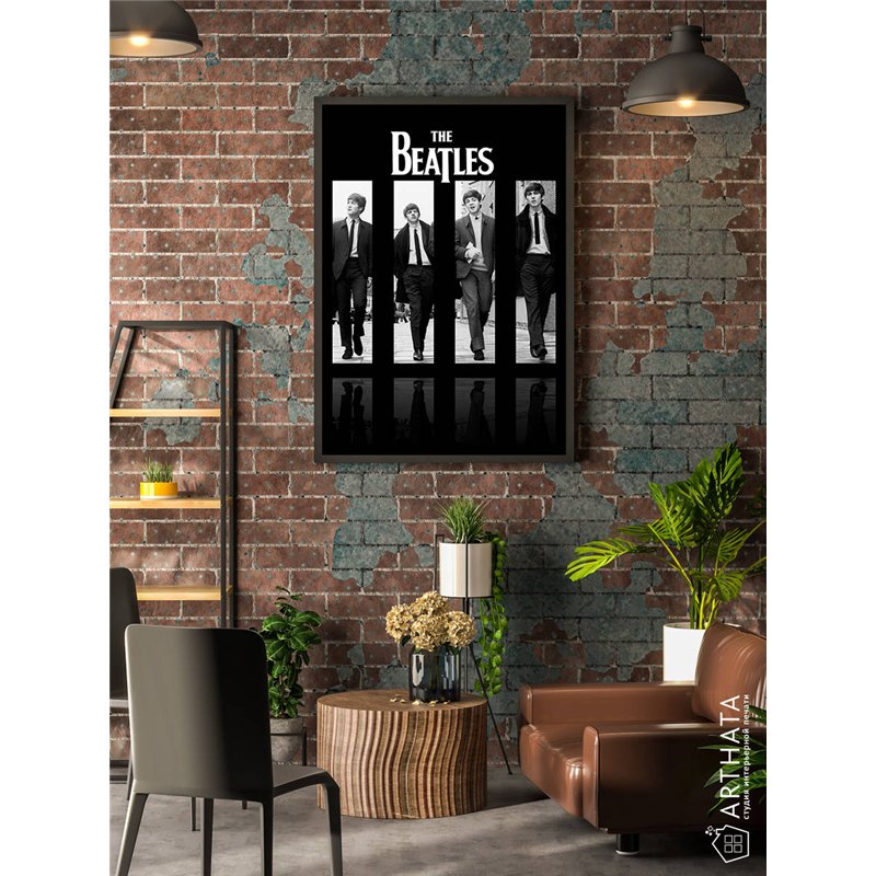 Постер, плакат интерьерный 40x60см - The Beatles