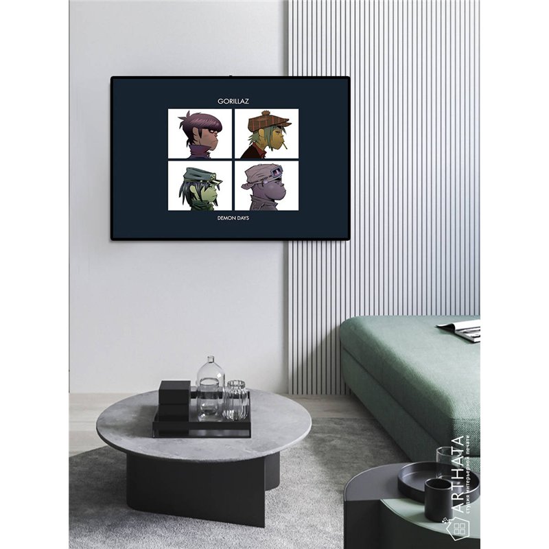 Постер, плакат интерьерный 40x60см - Gorillaz