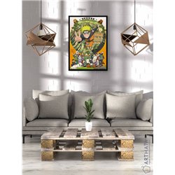 Постер, плакат интерьерный 40x60см - Naruto