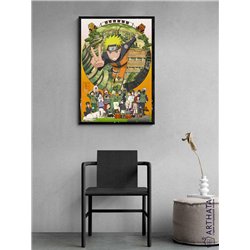 Постер, плакат интерьерный 40x60см - Naruto