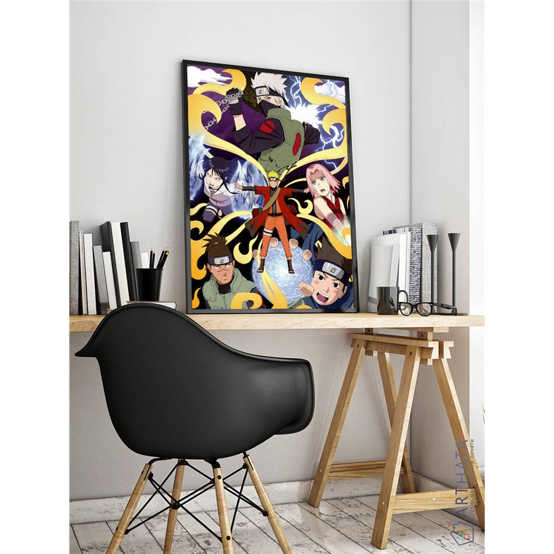 Постер, плакат интерьерный 40x60см - Naruto