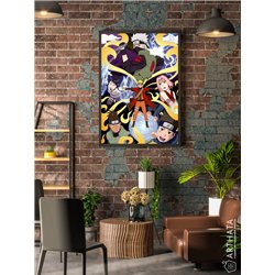 Постер, плакат интерьерный 40x60см - Naruto