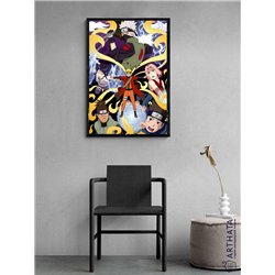 Постер, плакат интерьерный 40x60см - Naruto
