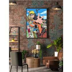 Постер, плакат интерьерный 40x60см - Naruto