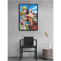 Постер, плакат интерьерный 40x60см - Naruto