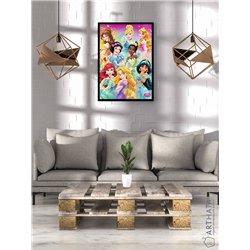 Постер, плакат интерьерный 40x60см - Princess Disney