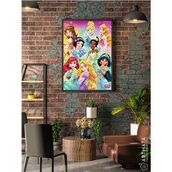 Постер, плакат интерьерный 40x60см - Princess Disney