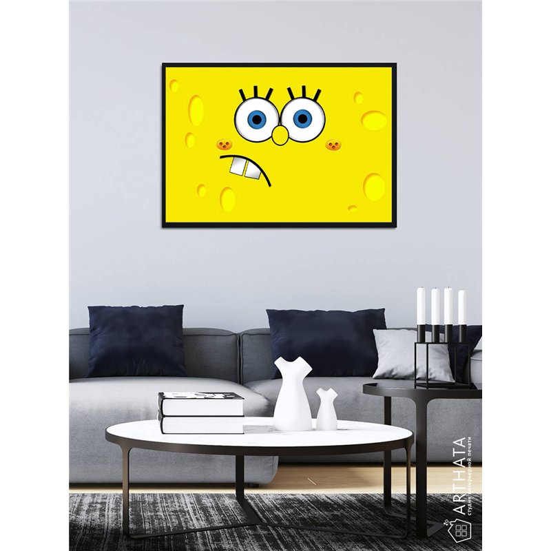Постер, плакат интерьерный 40x60см - SpongeBob