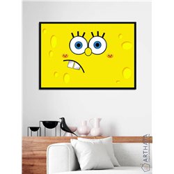 Постер, плакат интерьерный 40x60см - SpongeBob