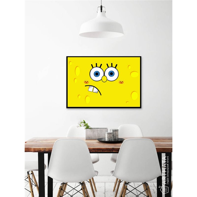 Постер, плакат интерьерный 40x60см - SpongeBob