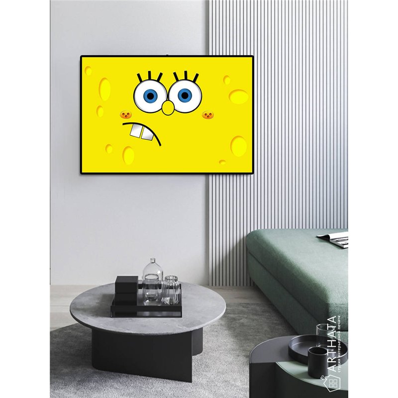 Постер, плакат интерьерный 40x60см - SpongeBob