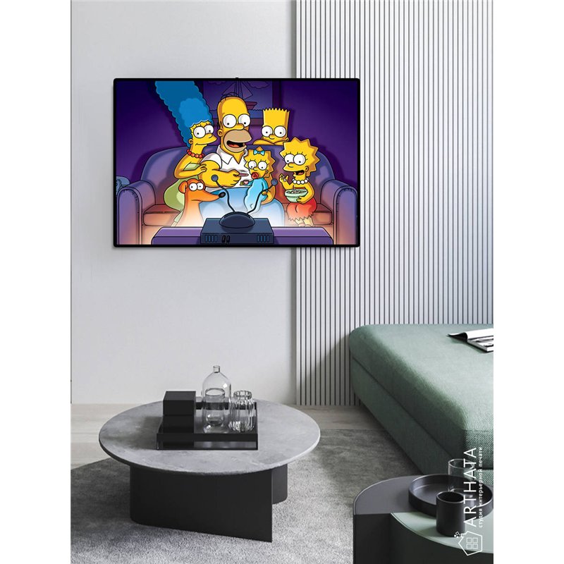 Постер, плакат интерьерный 40x60см - Simpsons