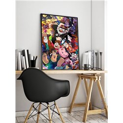 Постер, плакат интерьерный 40x60см - Gravity Falls