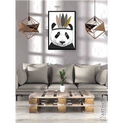 Постер, плакат интерьерный 40x60см - Panda