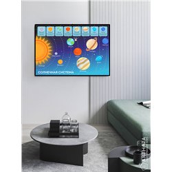 Постер, плакат интерьерный 40x60см - Solar System