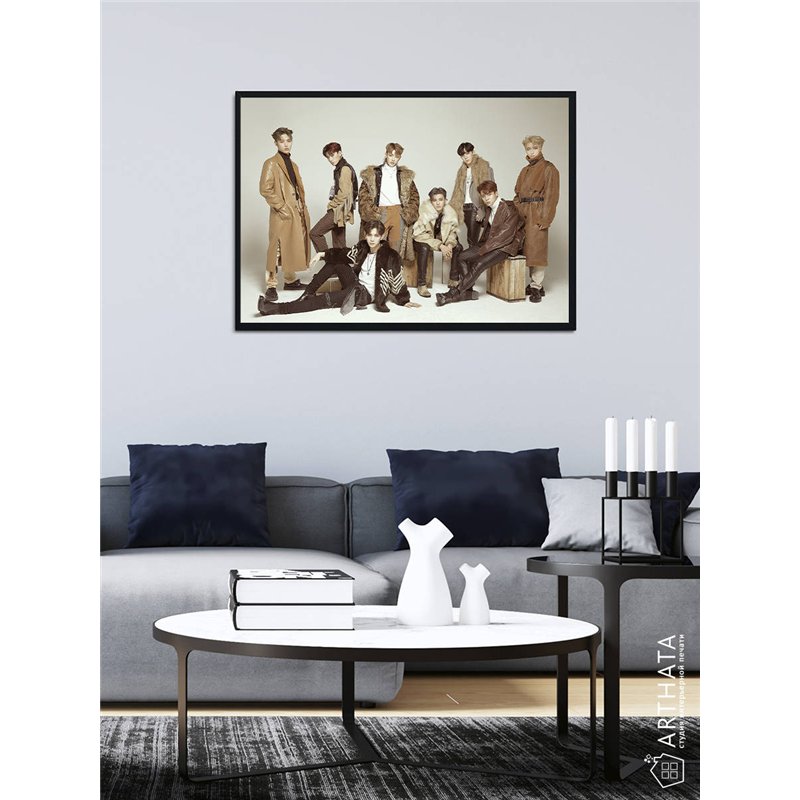 Постер, плакат интерьерный 40x60см - ATEEZ