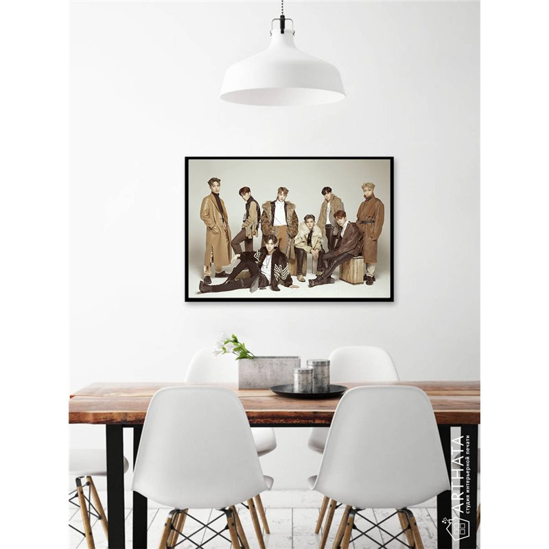 Постер, плакат интерьерный 40x60см - ATEEZ