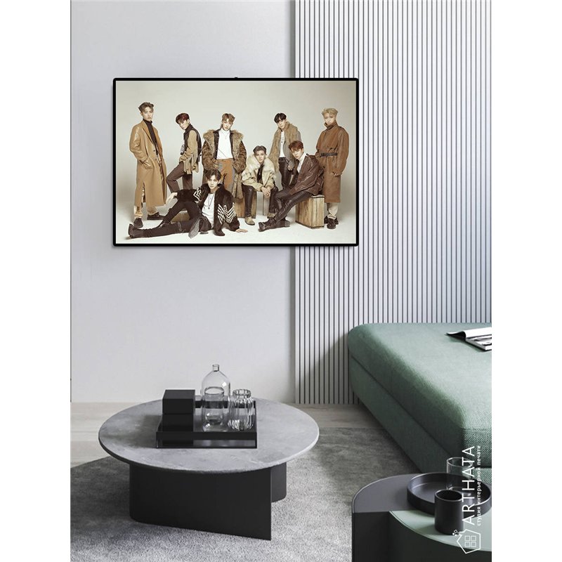 Постер, плакат интерьерный 40x60см - ATEEZ