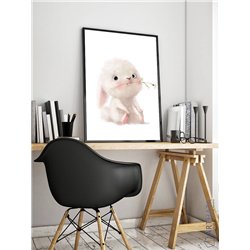 Постер, плакат интерьерный 40x60см - Cute hare