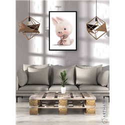 Постер, плакат интерьерный 40x60см - Cute hare