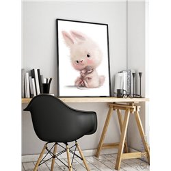 Постер, плакат интерьерный 40x60см - Cute hare